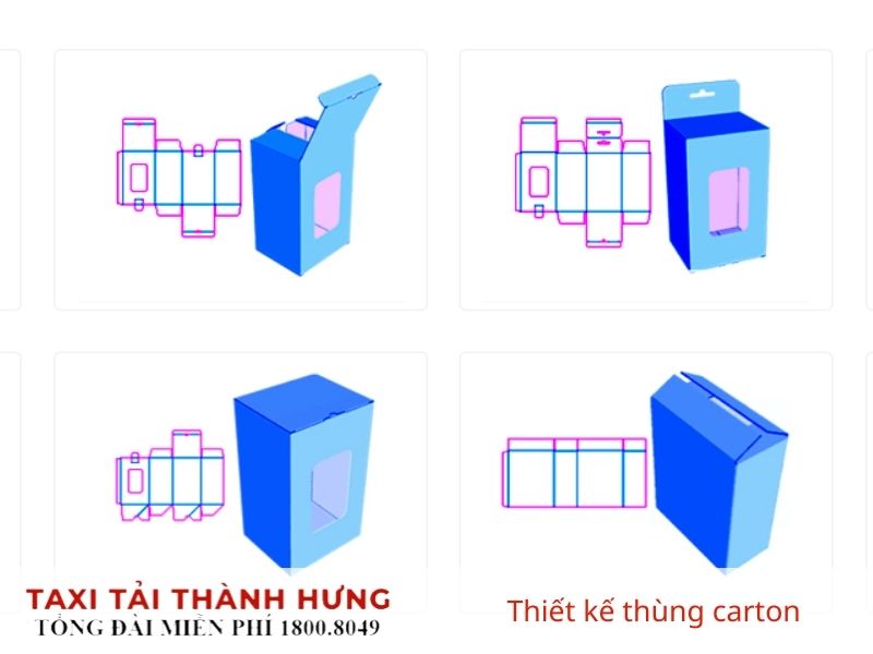 Giao diện webite thiết kế Packmage
